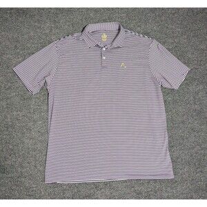 Rhoback Polo Mens Size 3XL Performance Golf Striped